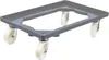 Transportroller für Euroboxen 60x40cm mit Kunststoffräder Produktbild-Vorschau 1