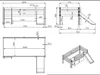 VIPACK Kojen-Spielbett mit Liegefläche 90 x 200 cm, inkl. Produktbild-Vorschau 9