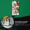Wohnzimmer-Bild Leinwand Uhr Geräuschlos 30x60 Gemälde Produktbild-Vorschau 5