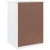 Nachttisch ALTA Weiß 41x35x55,5 cm Massivholz Kiefer Produktbild-Vorschau 6