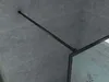 Aloni Duschwand Glas mit schwarz‑matt Profil – ESG Produktbild-Vorschau 4