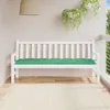vidaXL Záhradná lavička zelená 180x50x7 cm Oxford Fabric Náhľad obrázku produktu 1