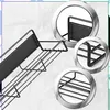 Magnetischer Kühlschrankorganizer, bohrfreies Ablagefach Produktbild-Vorschau 6