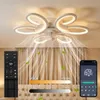 Modernes LED Ventilator Deckenlampe Weiß, Leiser, Produktbild-Vorschau 1