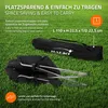 Składane krzesło kempingowe Hauki, czarne, krzesło Podgląd zdjęcia produktu 4