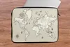 MuchoWow® Laptop Hülle 14 ZollWeltkarte - Vintage - Antik Produktbild-Vorschau 5