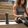 Cosumy Trinkflasche aus Glas mit Filzbeutel 750ml - Produktbild-Vorschau 11