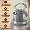 ProfiCook Wasserkocher 1,7L im stilvollen Vintage-Design - Produktbild-Vorschau 2
