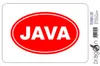 Aufkleber / Autoaufkleber - JDM - Die cut - JAVA EURO OVAL Produktbild-Vorschau 2