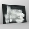 Bilder auf glas - Einteilig - Abstraktion Schwarz Weiß - Produktbild-Vorschau 4