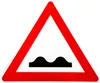 ORIGINAL Verkehrsschild Nr. 112 * Unebene Fahrbahn * nach Produktbild-Vorschau 1