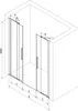Mexen Velar Duo ausziehbare Duschtür 200 cm, transparent, Produktbild-Vorschau 9