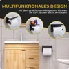 HGMD Toilettenpapierhalter mit Ablage - Schwarz - Produktbild-Vorschau 7