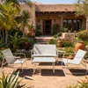Gartenmöbel aus Textilene 4-Sitzer beige TENERIFE Produktbild-Vorschau 6
