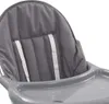 vidaXL Baby-Hochstuhl Grau und Weiß Produktbild-Vorschau 5