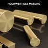 2 Stück Vintage Messing Möbelgriffe, Antikstil Produktbild-Vorschau 2