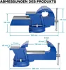 Morsa Wiltec per impieghi gravosi con ganasce da 125 mm, Anteprima dell’immagine prodotto 7