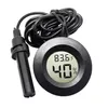 Rundes Digitales Thermometer Hygrometer , Rundes Temperatur Produktbild-Vorschau 1
