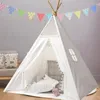 Tipi Zelt für Kinder Spielzelt mit Fenster Kinderzimmer Produktbild-Vorschau 2