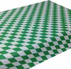 JUNOPAX Papiertischdecke 50m x 1,00m Raute grün-weiß Produktbild-Vorschau 2