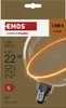 LED Lampe DECO G130SRA / E27 / 4 W (22 W) / 220 lm / flame Produktbild-Vorschau