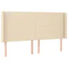 Boxspringbett mit Matratze & LED Creme 200x200 cm Stoff Produktbild-Vorschau 7