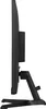 Side view of a black computer monitor on a stand. Produktbild-Vorschau
