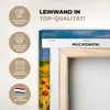 MuchoWow® - Leinwandbilder - Ölfarbe - Gemälde - Blumen - Produktbild-Vorschau 3