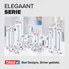 tesa ELEGAANT Zeepbak met wandhouder, met satijnglas en Productafbeelding-voorbeeld 12