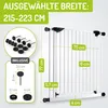 BOMI® Kinderschutzgitter zum Klemmen 83-243 cm | 90° Produktbild-Vorschau 2