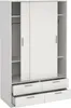 Line Kleiderschrank Schiebetürenschrank mit 2 Türen und 4 Produktbild-Vorschau 16