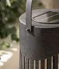 Dehner Solar-Laterne Mina Ø15 x H37 cm – LED Gartenlaterne Produktbild-Vorschau 3