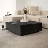 HOME DELUXE - Couchtisch Amiri XL - Farbe: Schwarz, Größe: Produktbild-Vorschau 2