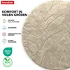 Badematte Maris Runder Badteppich aus weicher Mikrofaser Produktbild-Vorschau 3