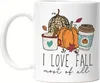 I Love Fall Most Of All Tasse Weiß Pumpkins Kürbis Produktbild-Vorschau 1