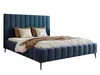 Besilio Möbel - Doppelbett 200x200 Tina II Slim Samtstoff - Produktbild-Vorschau 5