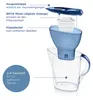 -- Marella Blu 2,4 L Caraffa filtrante Coperchio Anteprima dell’immagine prodotto 12