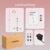 LIROMA® Rotlichtlampe 300W – Infrarotlampe mit Produktbild-Vorschau 8