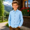 Isar-Trachten Kinder Trachtenhemd "Dominik" 48300 | Produktbild-Vorschau 4