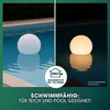 Lampada solare EASYmaxx, 3,2V, bianca, a forma di sfera, Anteprima dell’immagine prodotto 4