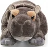A close-up frontal view of a plush toy hippopotamus. Anteprima dell’immagine prodotto