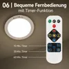 Akku Deckenleuchte Bewegungsmelder Lampe Innen USB Mit Produktbild-Vorschau 7