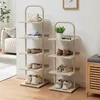 Schuhregal 'Poytya' für 5 Paare Stahl 119 x 34 x 32 cm Produktbild-Vorschau 7