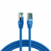 EFB RJ45 Patchkabel S/FTP, Cat.6A, LSZH, 10m, blau Produktbild-Vorschau 1