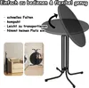 TRMLBE Ø 80 cm Stehtisch Klappbar Bartisch Gastronomie Rund Produktbild-Vorschau 3