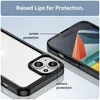 iPhone 15 Hülle, Klar Rückseite Stoßfeste TPU Silikon Produktbild-Vorschau 4
