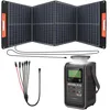 SWAREY S200 DC Powerstation mit 100W Solarpanel,192Wh Produktbild-Vorschau 1