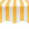 A close-up view of a striped awning fabric. Náhľad obrázku produktu