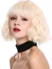 WIG ME UP Perücke kurz Pony Wellig Volumen Hellblond Produktbild-Vorschau 3