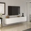 Skye Decor, West - White, TV-Schränke, Weiß, 150 x 30 x 32 Produktbild-Vorschau 2